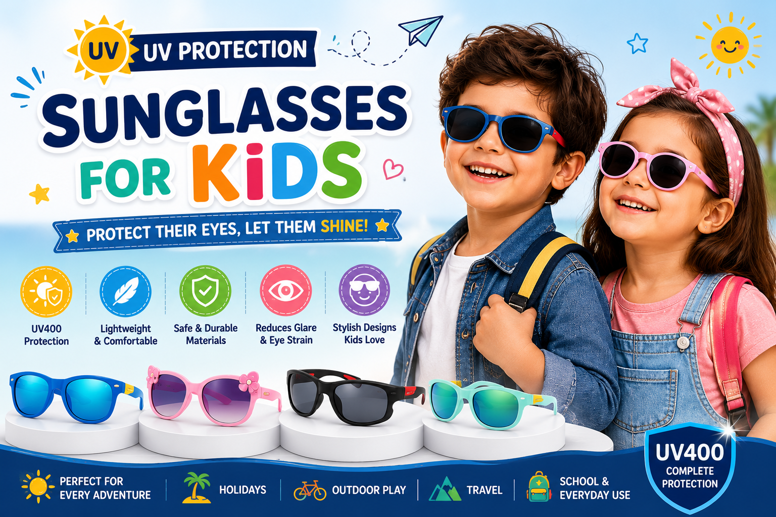 UV Protection Sunglasses for Kids