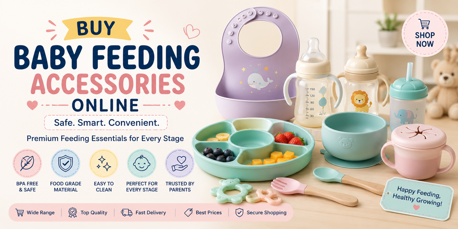 Buy Baby Feeding Accessories Online