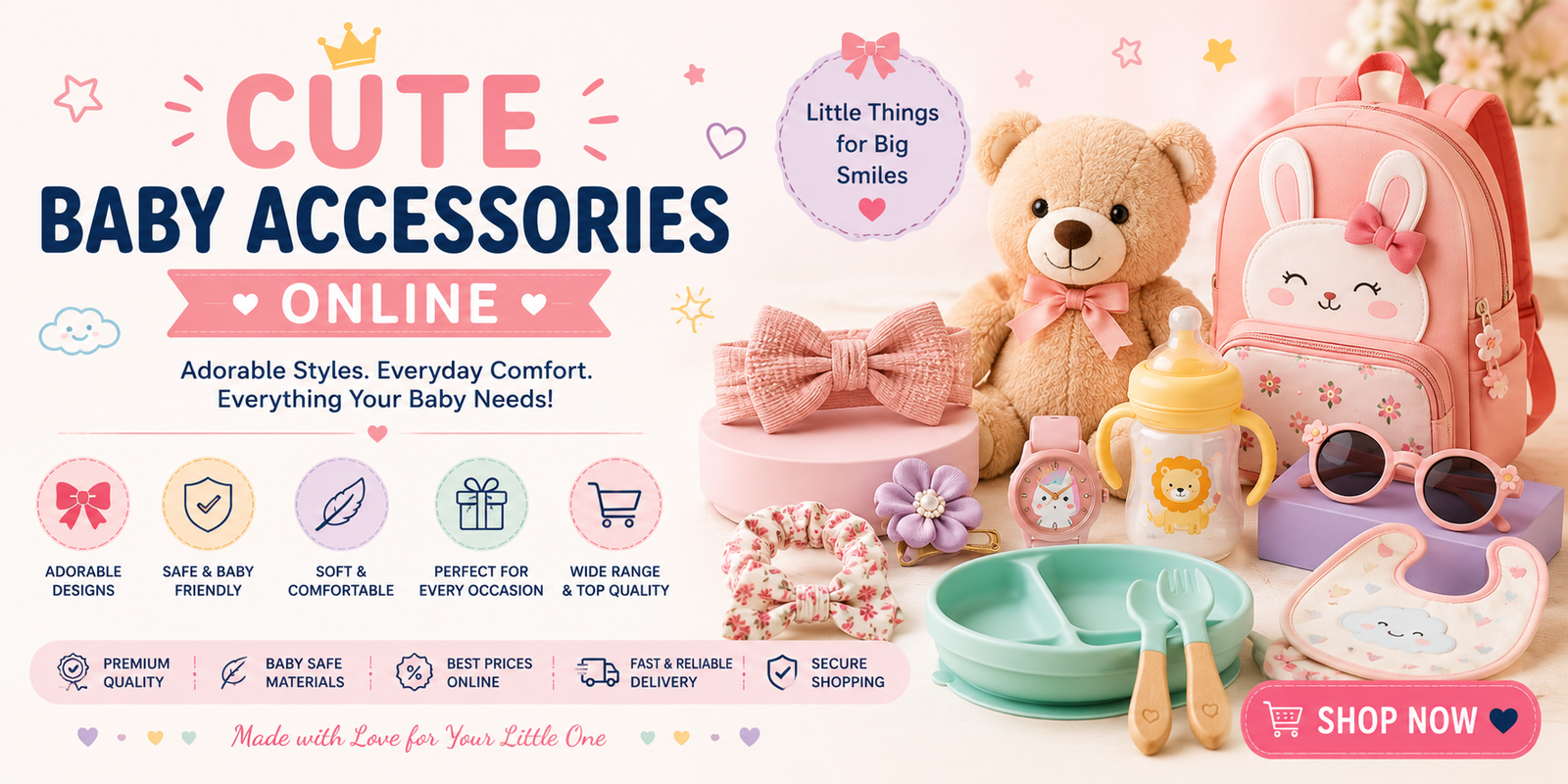 Cute Baby Accessories Online