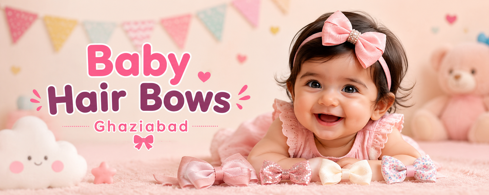 Baby Hair Bows Ghaziabad