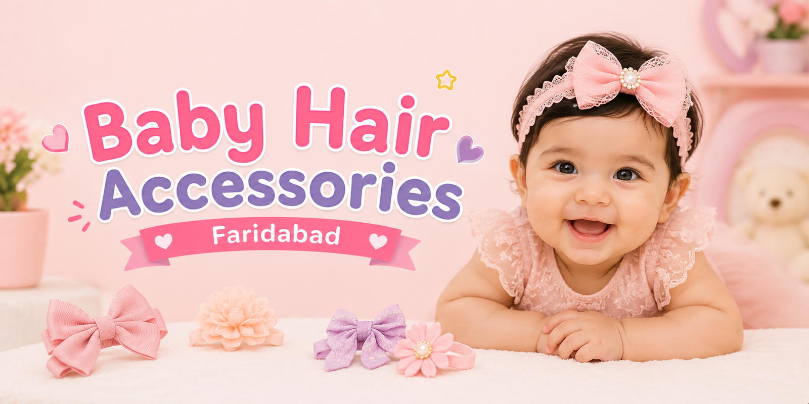 Baby Hair Accessories Faridabad