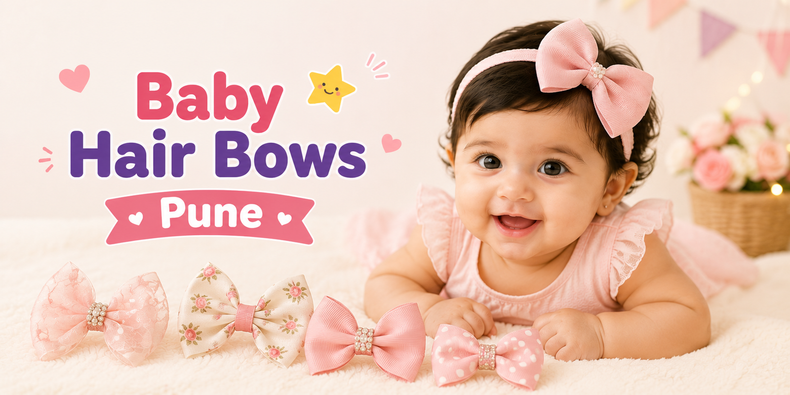 Baby Hair Bows Pune