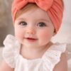 Apricot Blossom Bow Hair Accessory for Girls