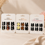 6 Pcs Mini Hair Clutcher Set
