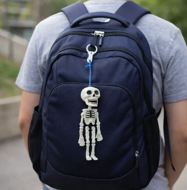 Skeleton Doll Keychain 1